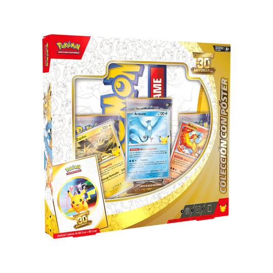 TCG Pokémon - Celebración 30th - Colección con Poster - (Español)