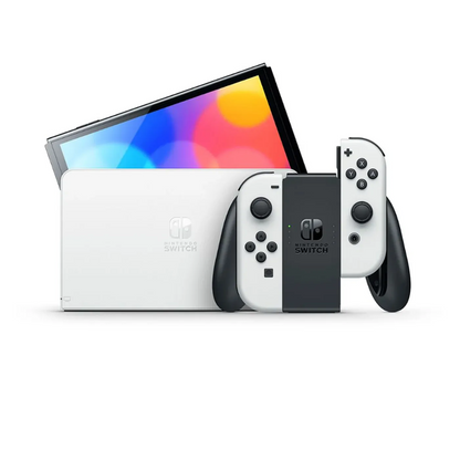 Consola Nintendo Switch OLED Blanca + Mario Kart 8 + 3 Meses Nintendo Switch Online