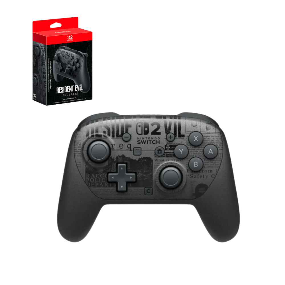 Accesorio - Switch2 - Control Inalambrico Pro Controller Resident Evil Requiem Edition - Nintendo