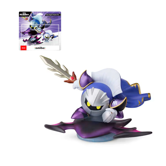 Accesorio - Amiibo - Kirby Air Riders  - Meta Knight & Shadow Star