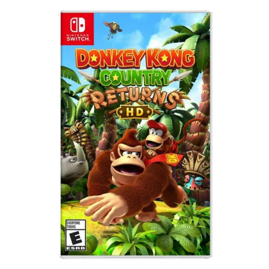 Switch - Donkey Kong Country Returns HD  - Fisico - Usado