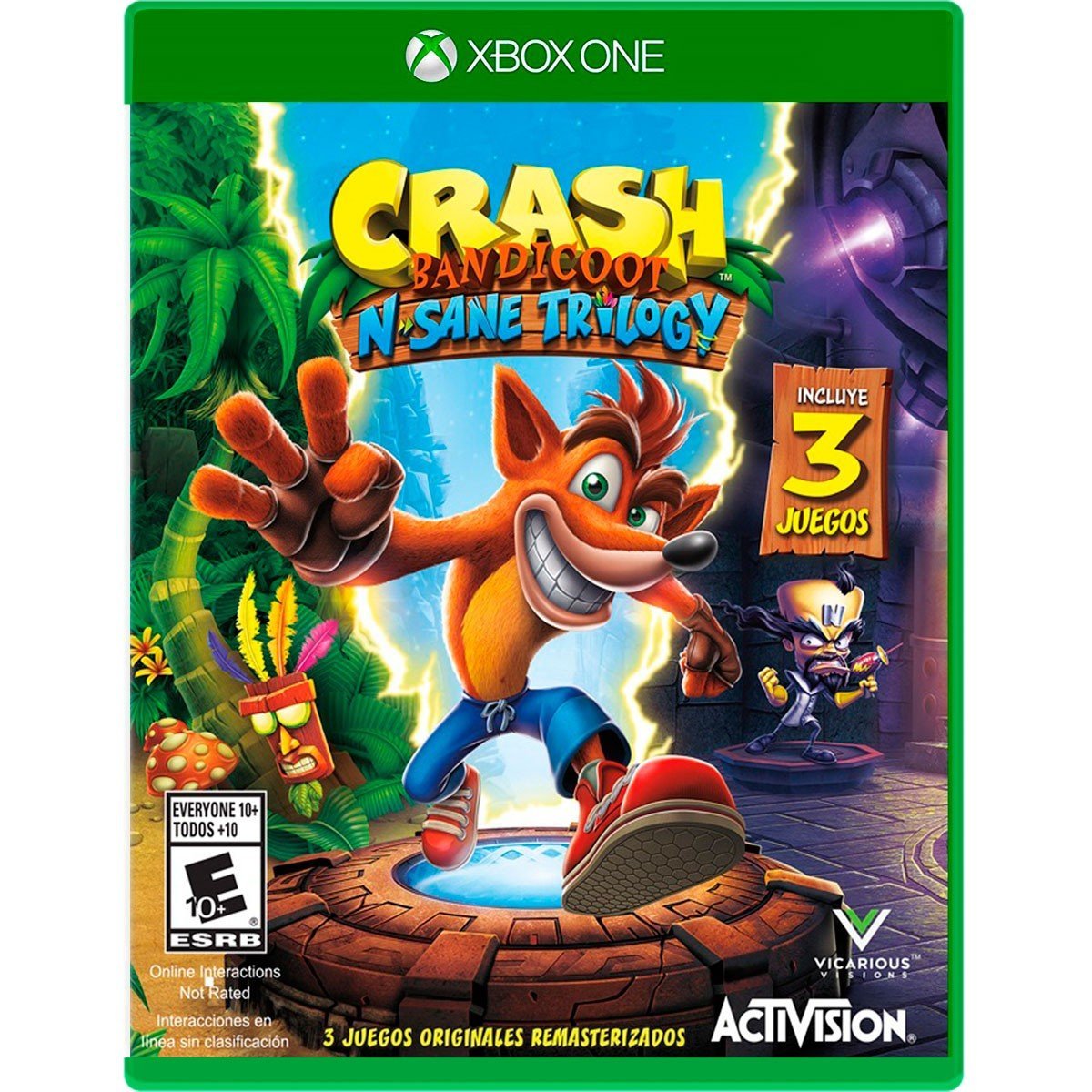 XONE CRASH BANDICOOT NSANE TRILOGY - NUEVO