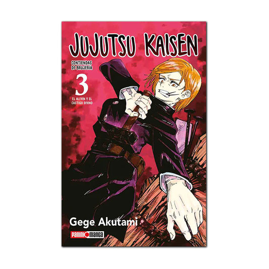 Manga  - Jujutsu Kaisen - Tomo 3 -  Panini Mexico