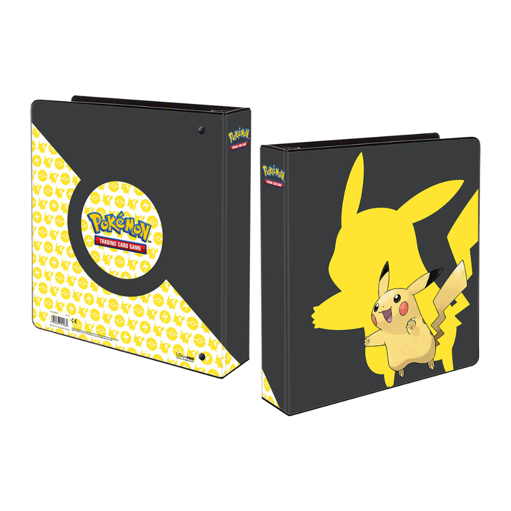 Accesorios TCG -  Portafolio  3 anillos - Pikachu Pokemon