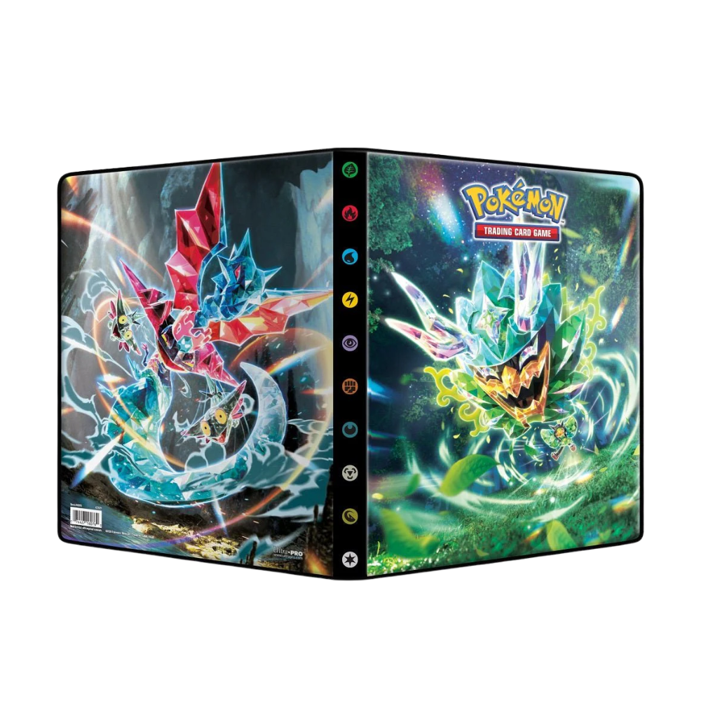 Accesorios TCG Pokemon -  Carpeta  9 Pocket Pro-Binder 360 Cards- Scarlet & Violet (Terapagos & Ogerpon)- Ultra Pro