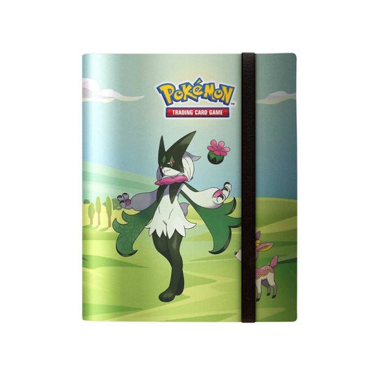 Accesorio TCG – Carpeta 9 Pocket Pro-Binder 10 pág 360 cartas a doble cara – Morning Meadow Ft Meowscarada