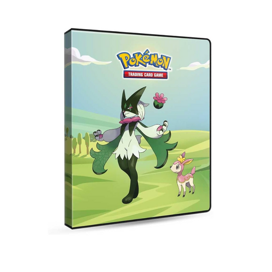 Accesorio TCG – Carpeta 4 Pocket Portfolio 40 cartas a una cara – Morning Meadow Ft Meowscarada