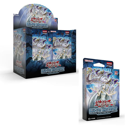 TCG - Yu-Gi-Oh - Blue Eyes White Destiny - Structure Deck - English