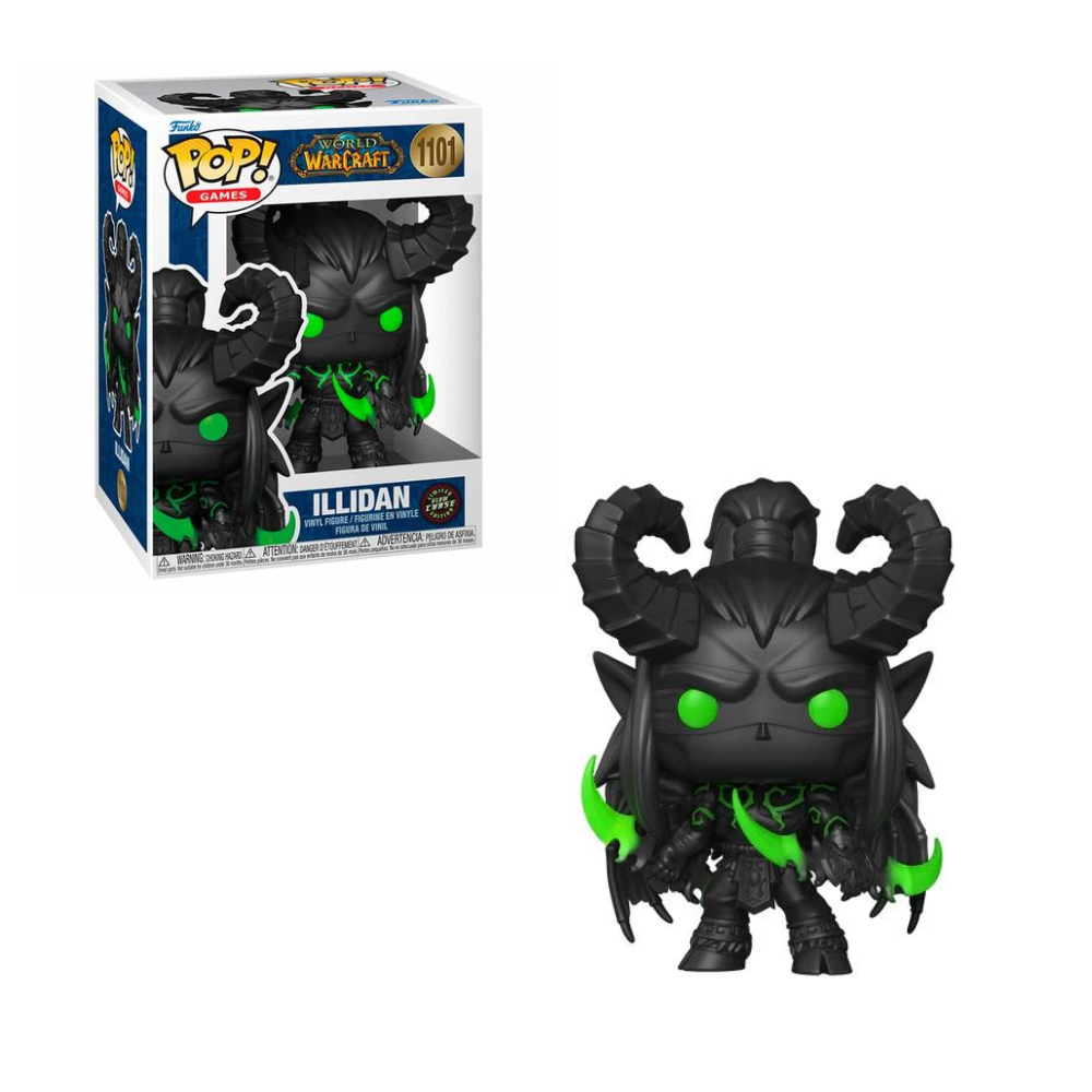 Funko Pop - World of Warcraft - Illidan - Chase (Glow in the Dark)
