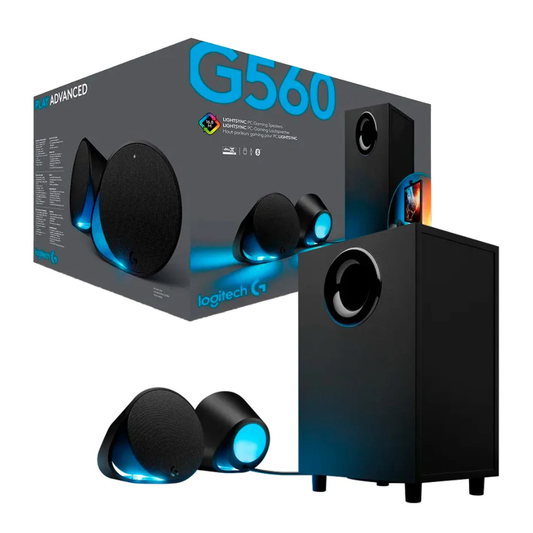 Accesorio - Parlantes G560 Bluetooth Gaming 2.1 240W Negro - Logitech
