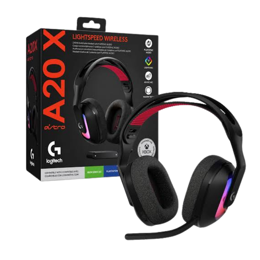 Accesorio - Audifonos Diadema Astro A20 X Lightspeed Wireless Negro - Logitech