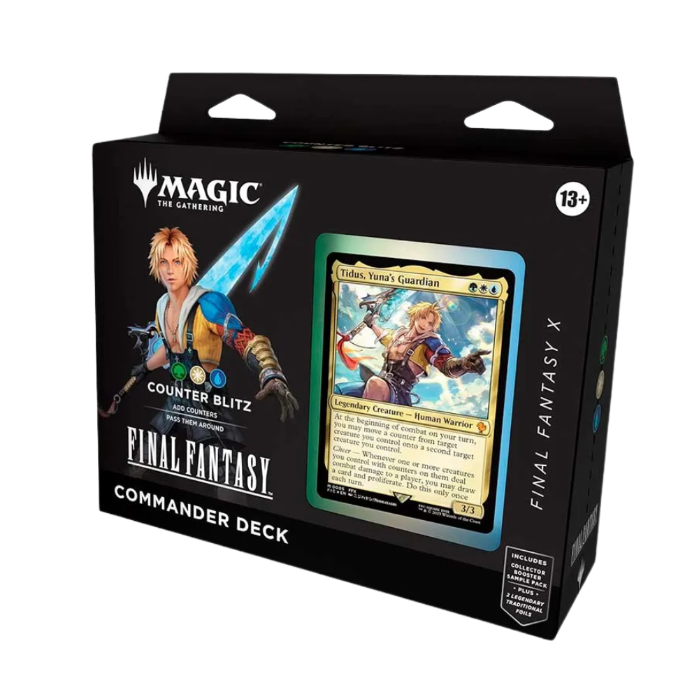 TCG - Magic The Gathering - Final Fantasy X - Mazo de Commander - Pase de Contadores (Español)