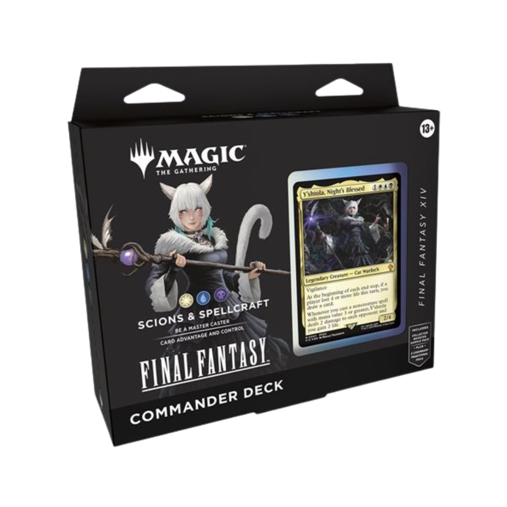 TCG - Magic The Gathering - Final Fantasy XIV - Mazo de Commander - Vástagos y Hechiceria (Español)