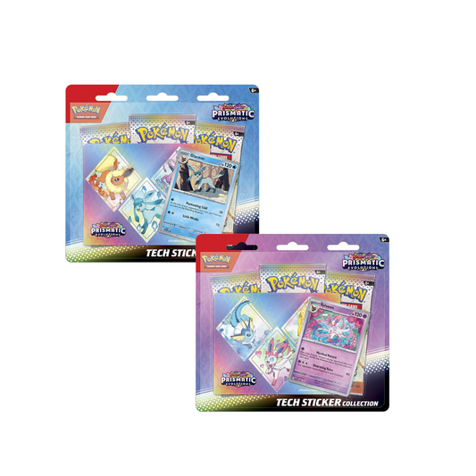 TCG Pokémon - Evoluciones Prismaticas - Tech Sticker - Español