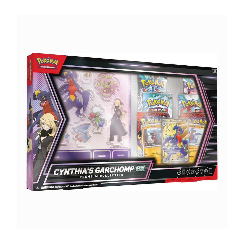 TCG Pokémon  - Cyntia´s Garchomp Caja EX - Coleccion Premium (Español)