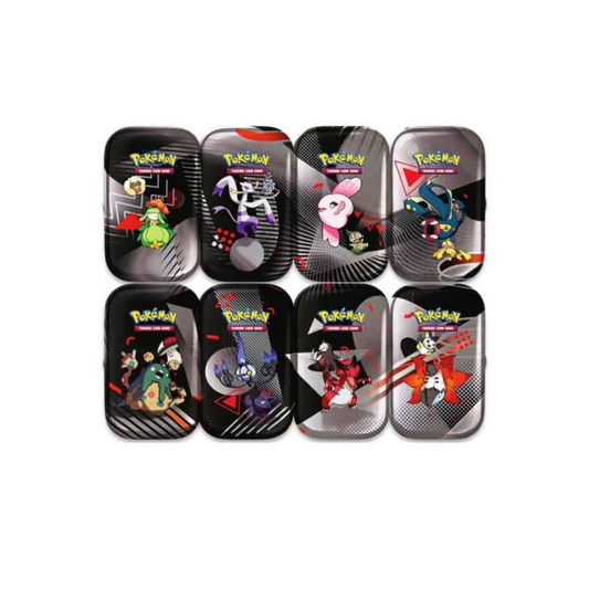 TCG Pokémon - Fulgor Negro  y Llama Blanca - Mini Lata - Español
