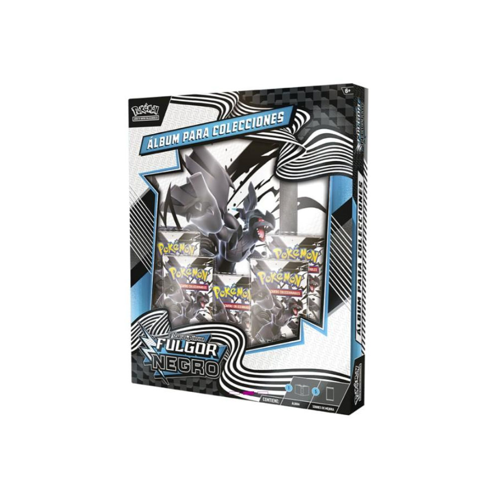 TCG Pokémon - Fulgor Negro  y Llama Blanca - Fulgor Negro - Carpeta Colecciones - Español