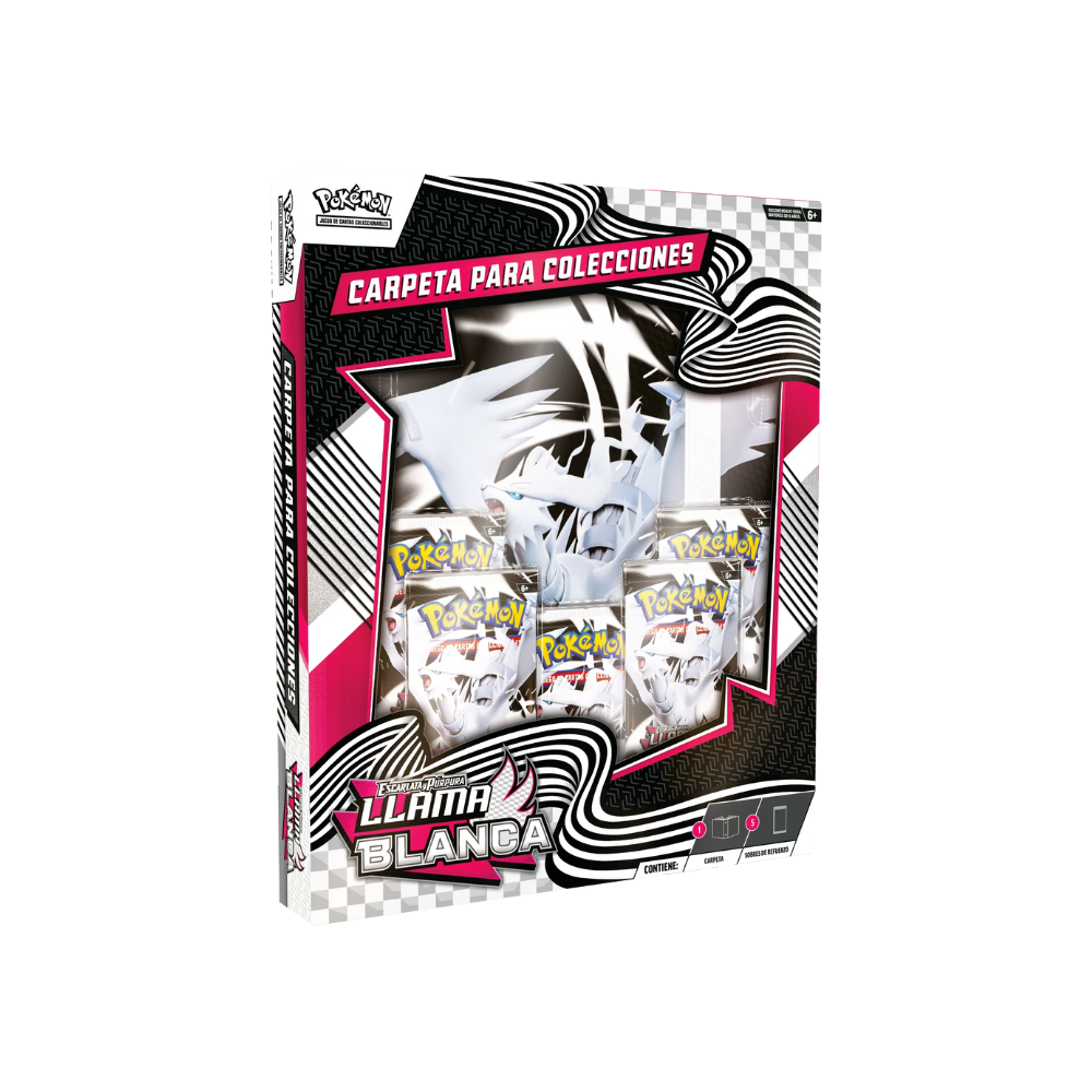 TCG Pokémon - Fulgor Negro  y Llama Blanca - Llama Blanca - Carpeta Colecciones - Español