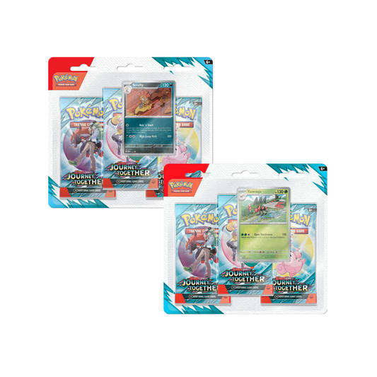 TCG Pokémon - Journey Together - Blister X3 - English