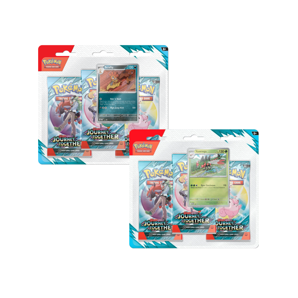 TCG Pokémon - Journey Together - Blister X3 - English
