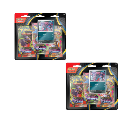 TCG Pokémon - Llamaradas Fantasmales - BlisterX3  - (Español)