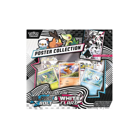 TCG Pokémon - Black Bolt & White Flare - Poster Collection - English