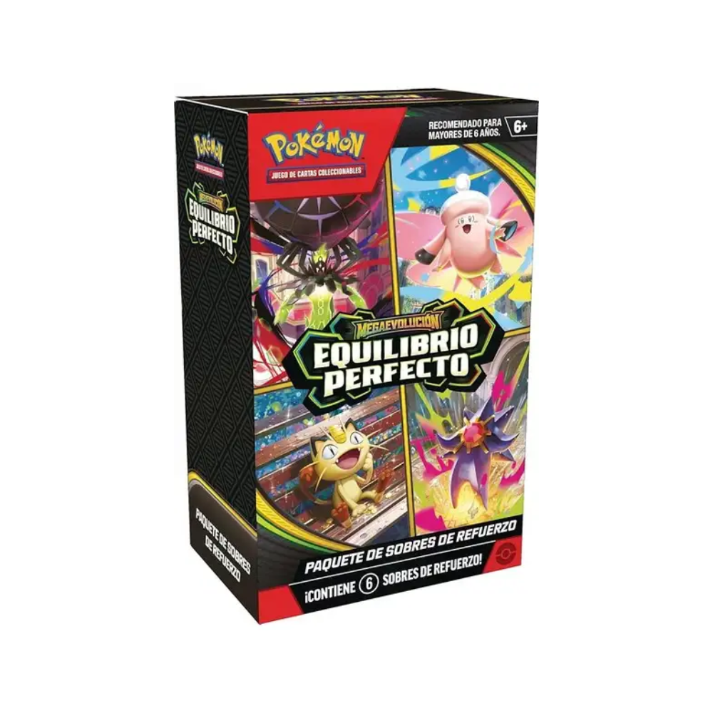 TCG Pokémon – Bundle X6 Sobres – Equilibrio Perfecto – Español
