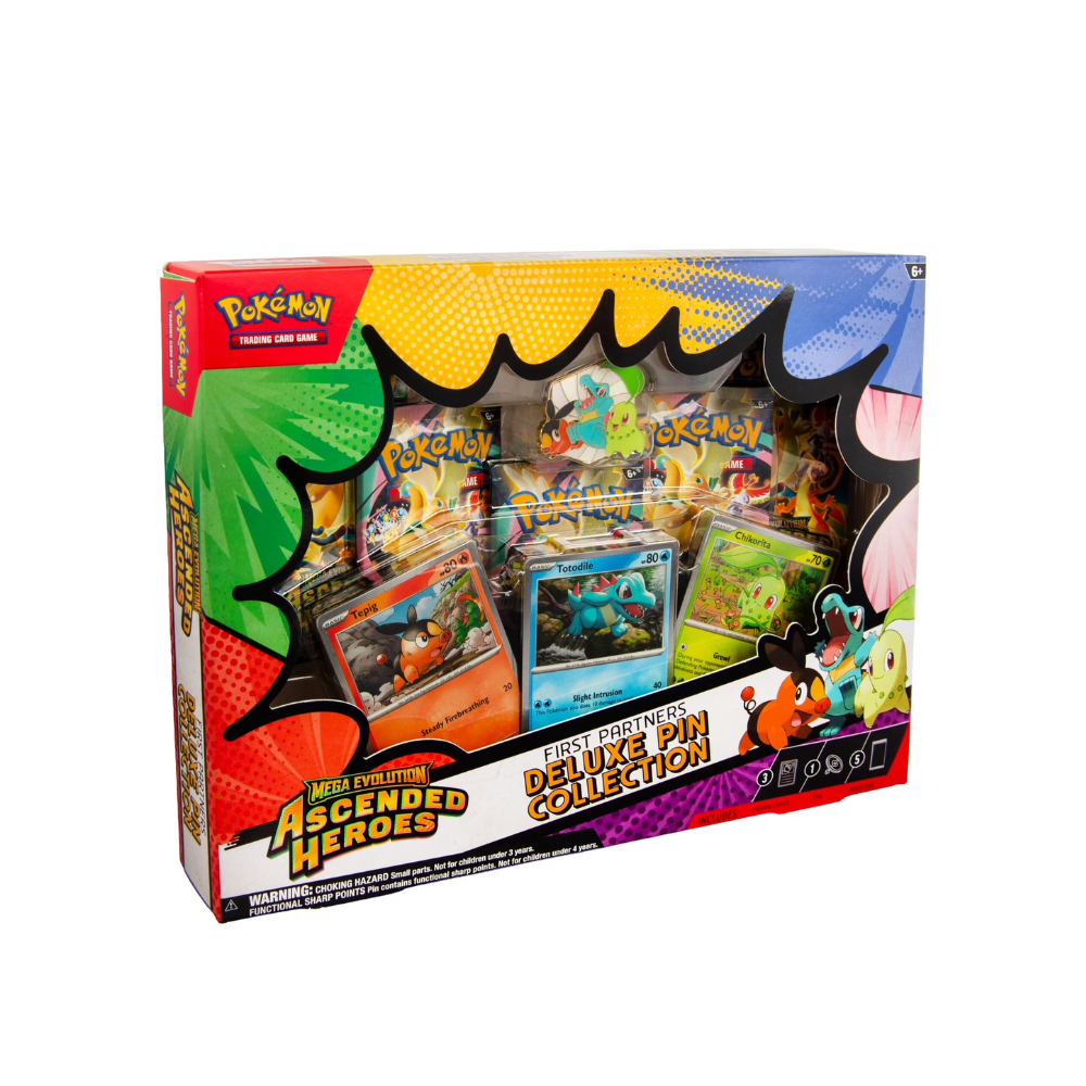TCG Pokémon - Mega Evolutions: Ascended Heroes - First Parners Pin Deluxe - English