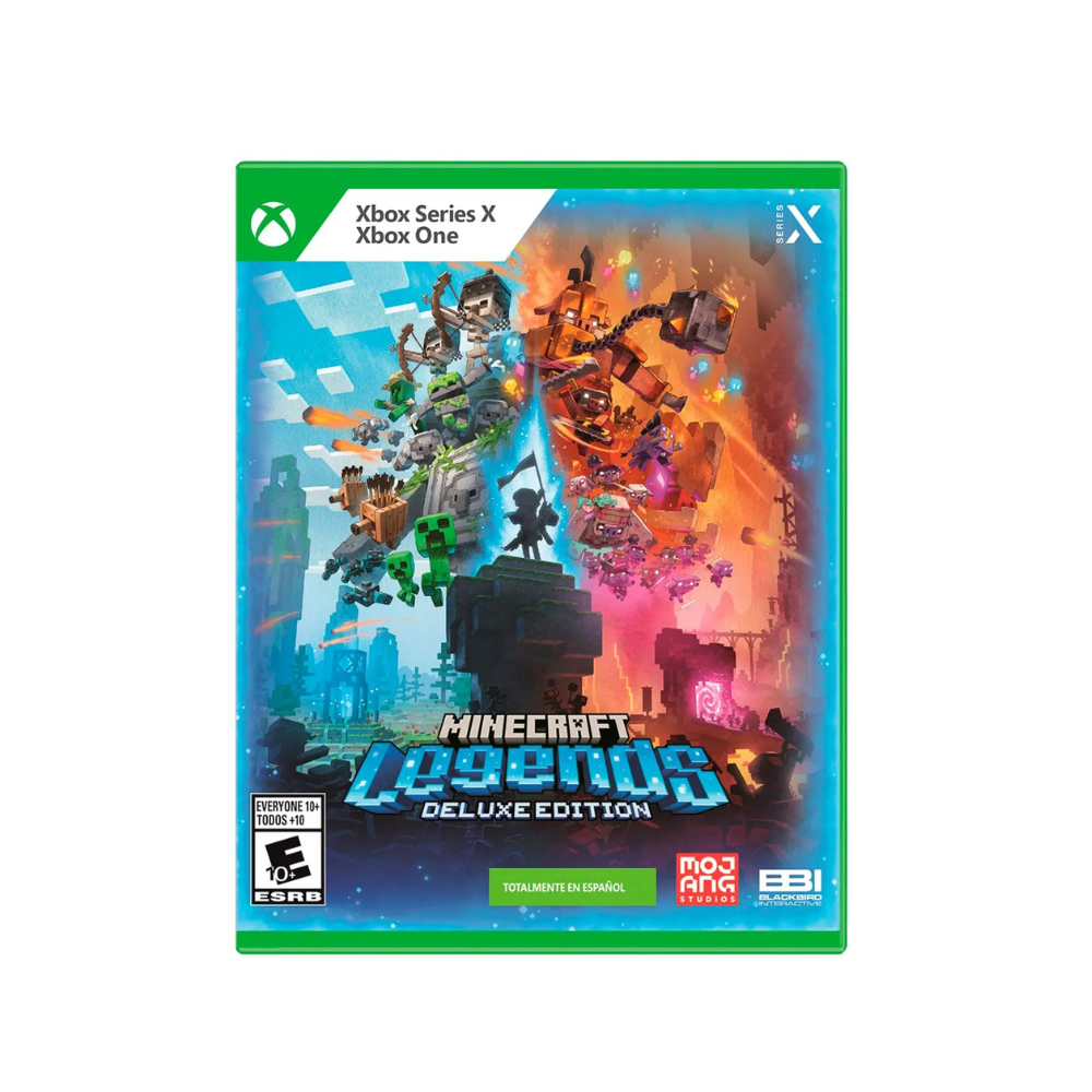 Xone/ Series X - Minecraft  Legends Deluxe - Fisico - Usado