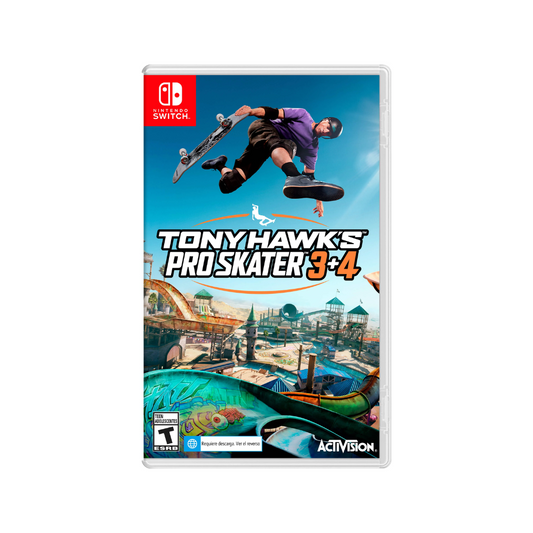 Switch - Tony Hawk´s Pro Skater 3 + 4 - Fisico - Nuevo
