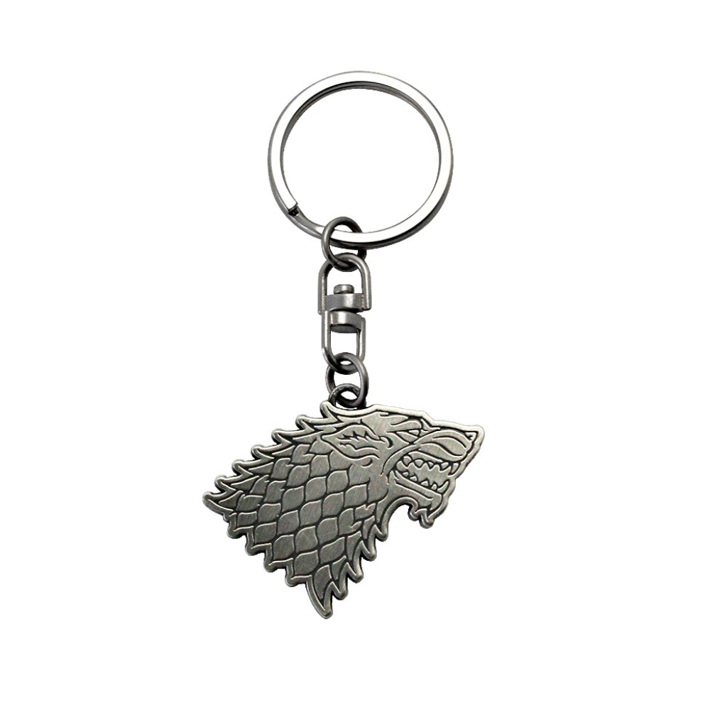 LLavero Metalico - Game of Thrones Casa Stark - AbyStyle