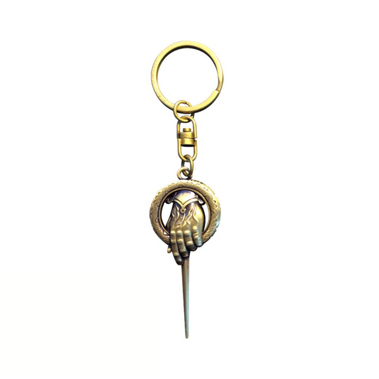 LLavero Metalico - Game of Thrones  Mano del Rey - AbyStyle