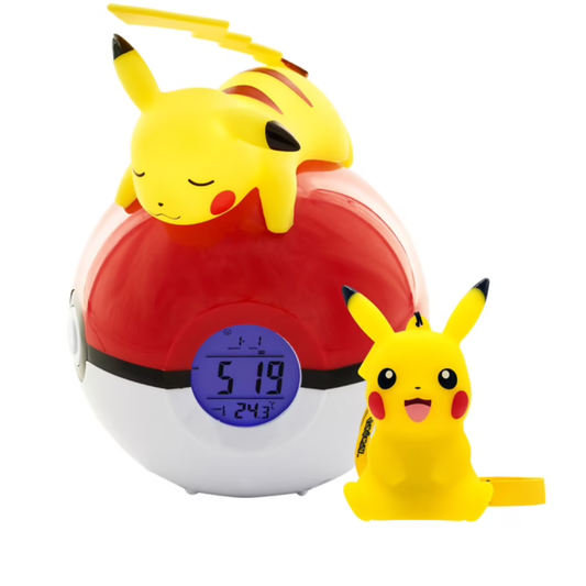 Reloj Alarma Radio - Pokémon - Pikachu - Teknofun