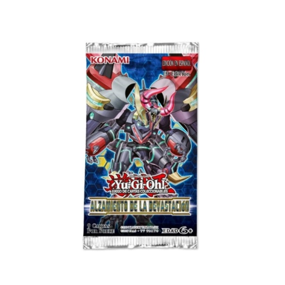 TCG Yu Gi Oh - Alzamiento De La Devastacion Sobre Sobre (Español)