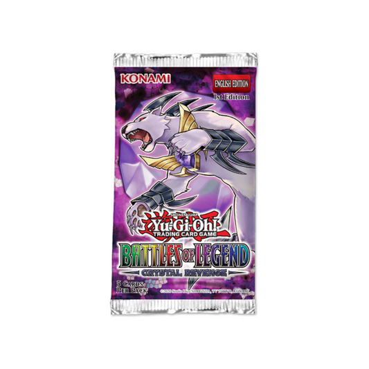 TCG Yu Gi Oh - Batallas De Legenda :Venganza De Cristal - Sobre Sobre (Español)
