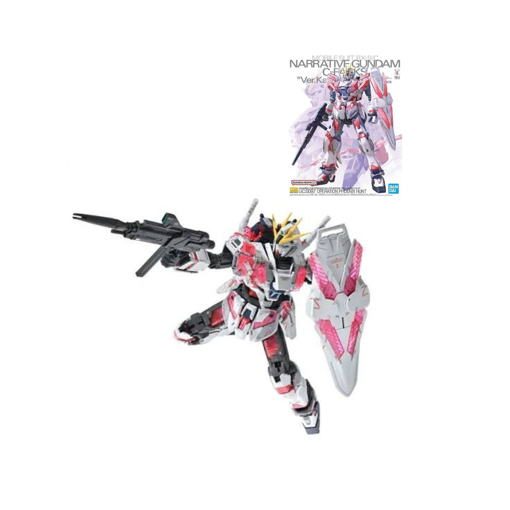 Bandai - Gunpla Model Kit - Gundam Narrative - Narrative Gundam C-Packs Ver.Ka - MG 1/100
