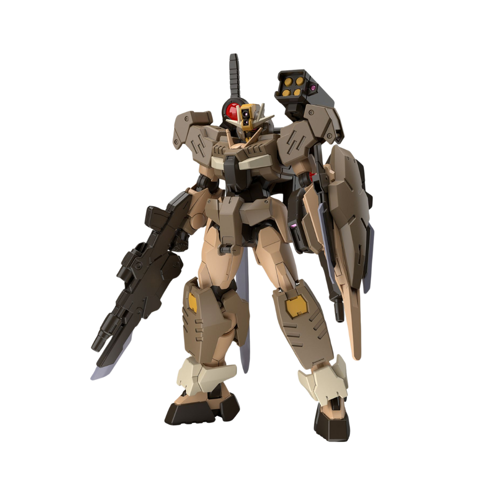 Bandai - Model Kit - HG Gundam 00 Command Qan[T] Desert Type Gundam Build Series- Escala 1/144