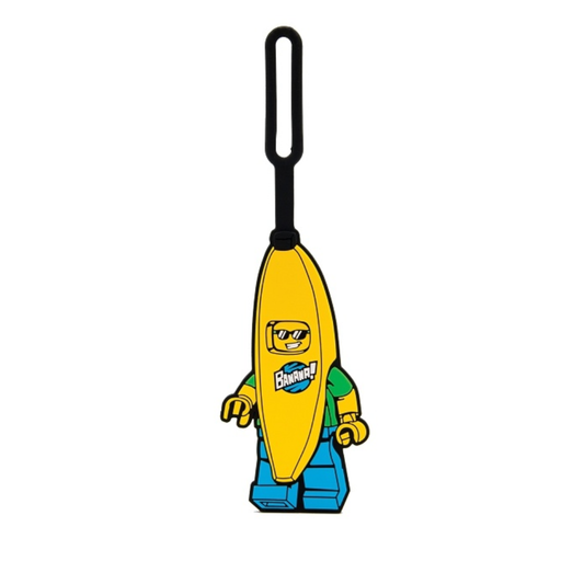 Lego Iconic - Etiqueta de Equipaje - Banana Guy