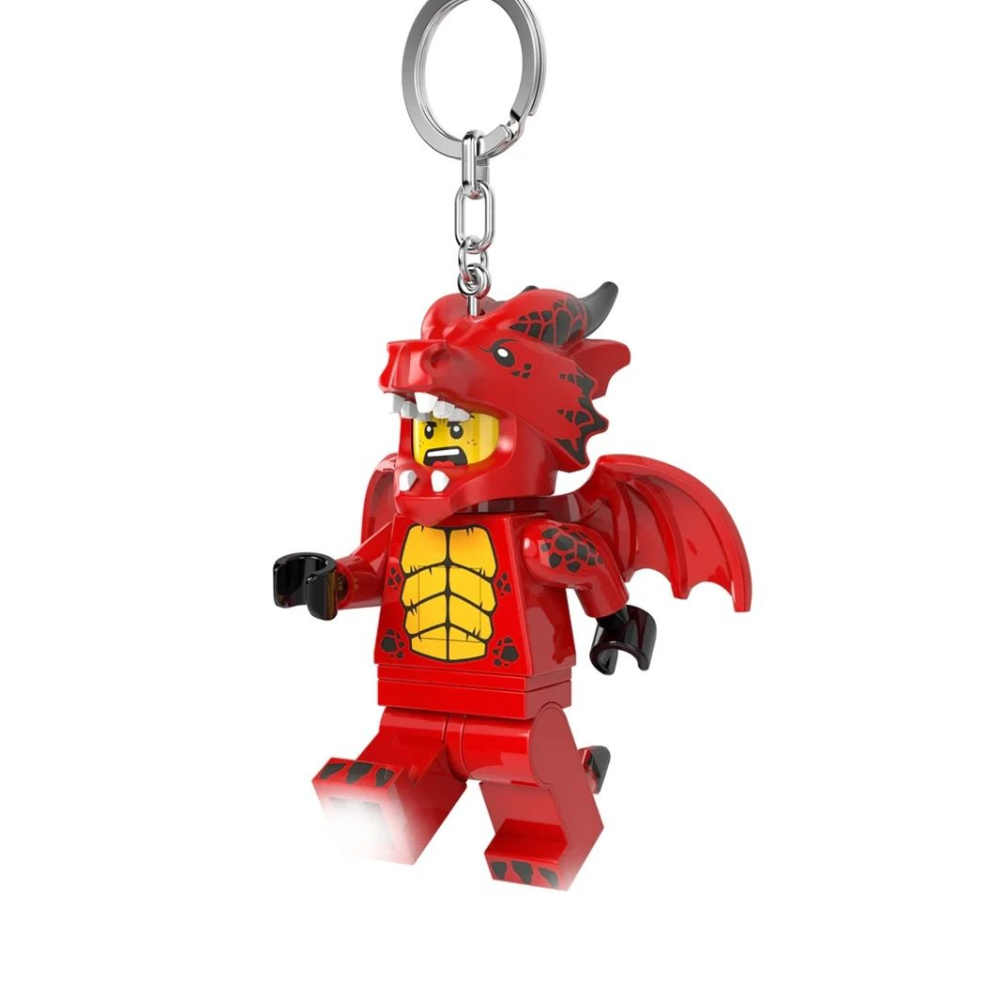 Lego Iconic - Llavero Lego (Con Luz) - Dragon Guy