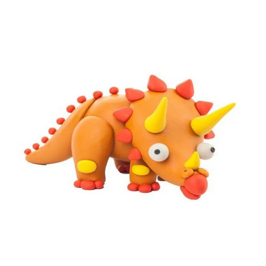 Juguete - Hey Clay - Triceratops x 3 Latas