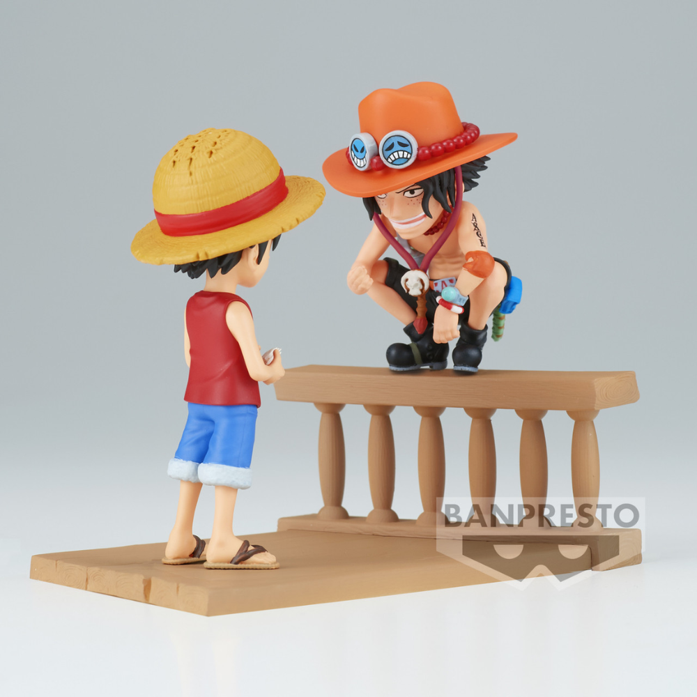 Bandai - Banpresto - One Piece Wcf Log Stories Luffy/Ace