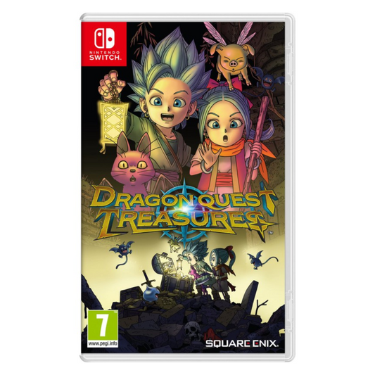 Switch - Dragon Quest Treasures - Fisico - Usado