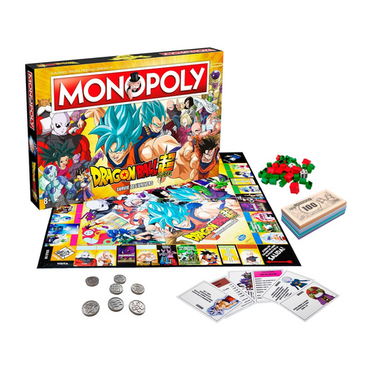 juego de mesa - Monopoly - Dragon Ball