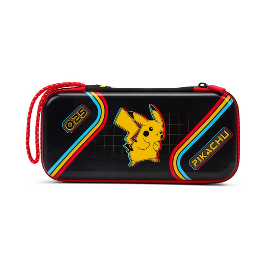 Accesorio - Estuche Rigido - Pikachu - Negro/ Rojo