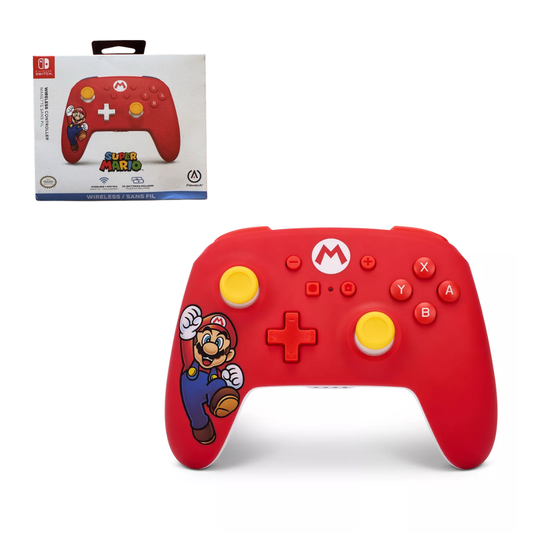 Accesorio - Switch - Control Inalambrico Edicion Super Mario - Power A