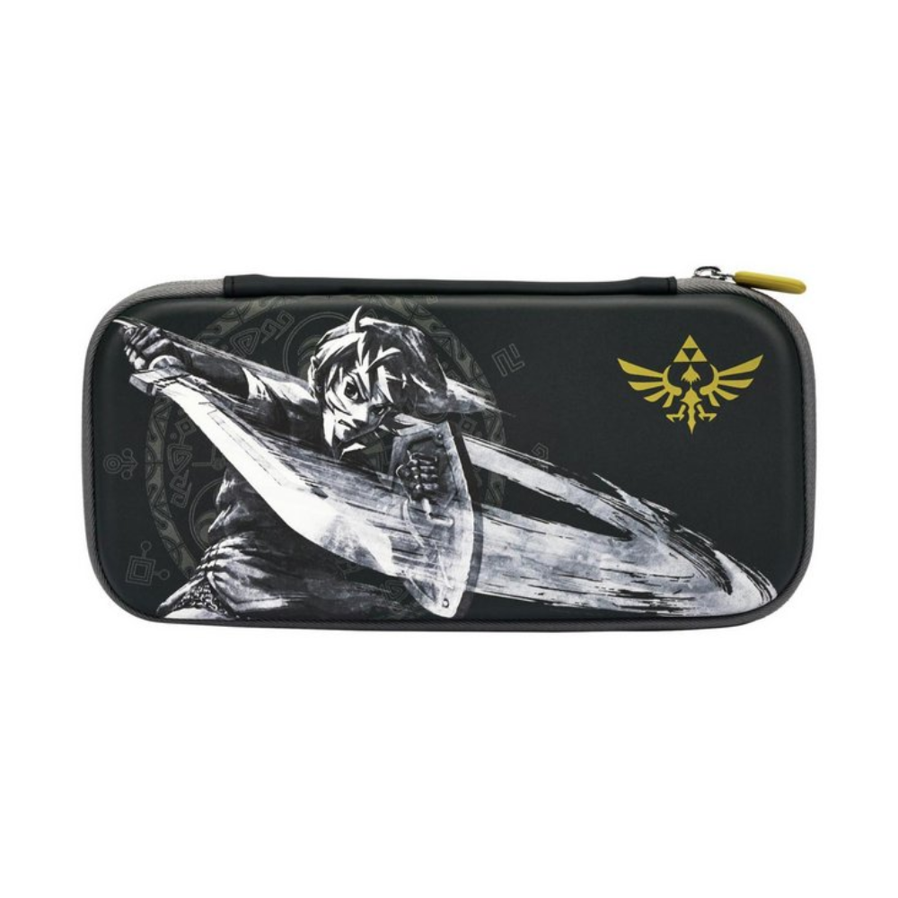 Accesorio - Switch - Estuche Slim Zelda Edicion Link Blanco y Negro- Power A