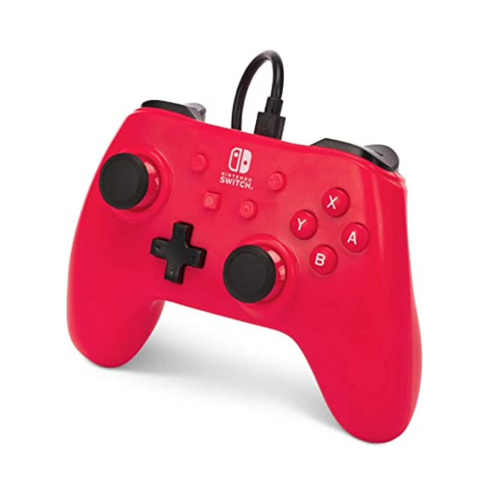 Accesorio - Switch - Control Alambrico Super Mario Raspberry - Power A