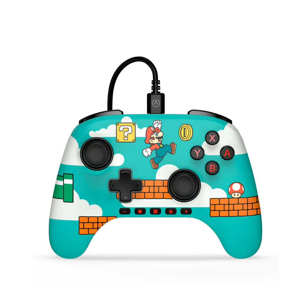 Accesorio - Switch2  - Control Alambrico Mario Time - Power A