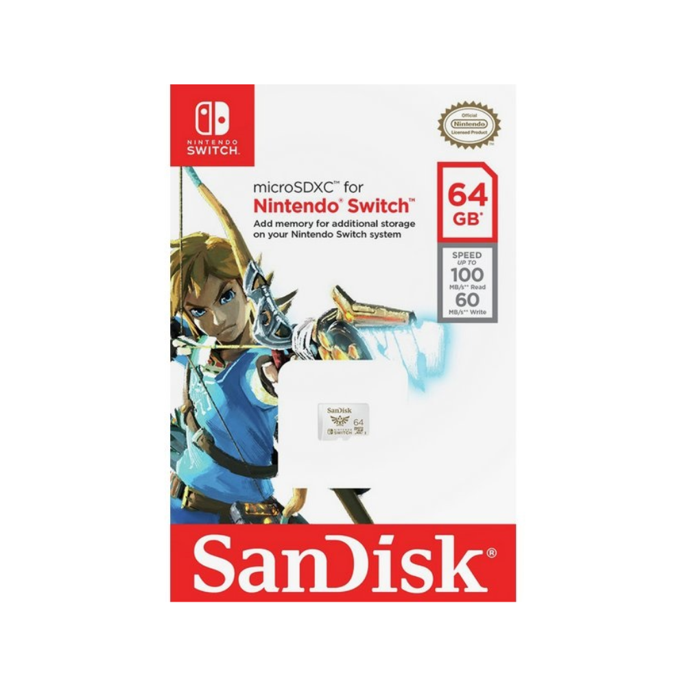 Accesorio - Switch - Micro SD 64 GB Zelda Edition - Nintendo