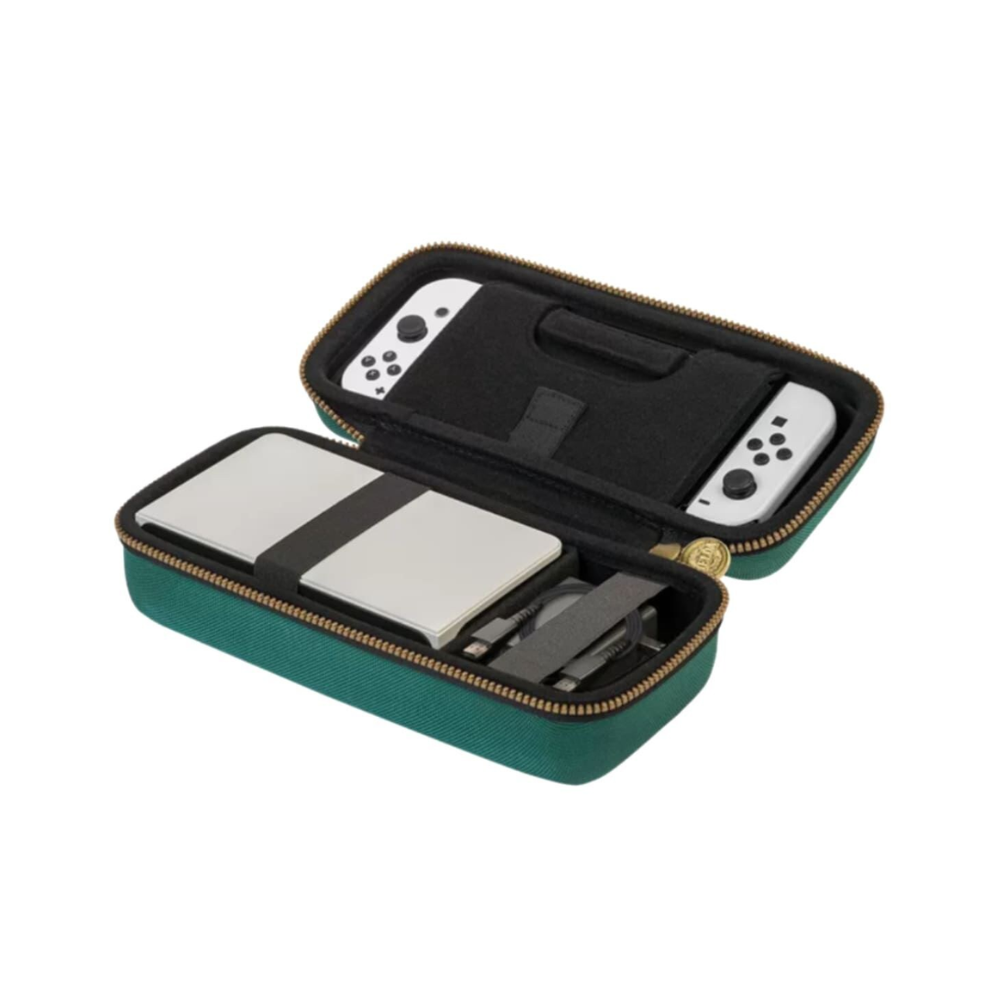 Accesorio - Switch - Estuche Duro XL Verde Tears of the Kingdom - RDS Game Traveler Deluxe